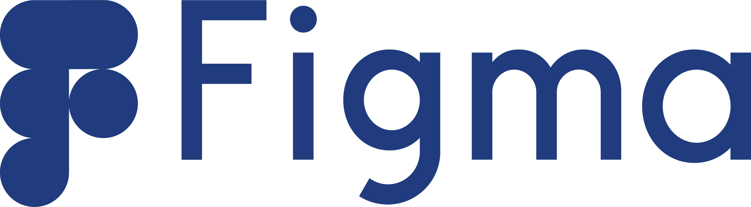 Figma logo in navy