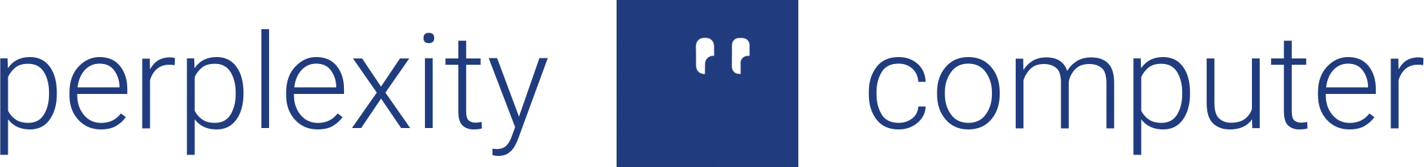 Perplexity Computer logo in navy