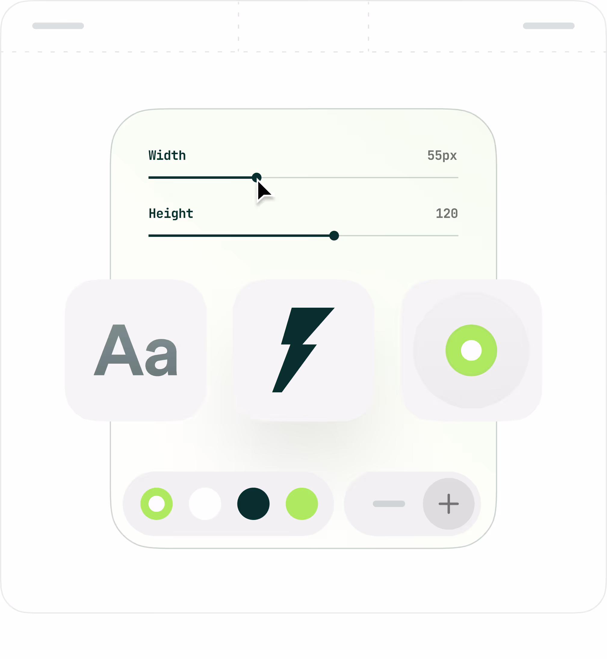 Gahez store design customization interface