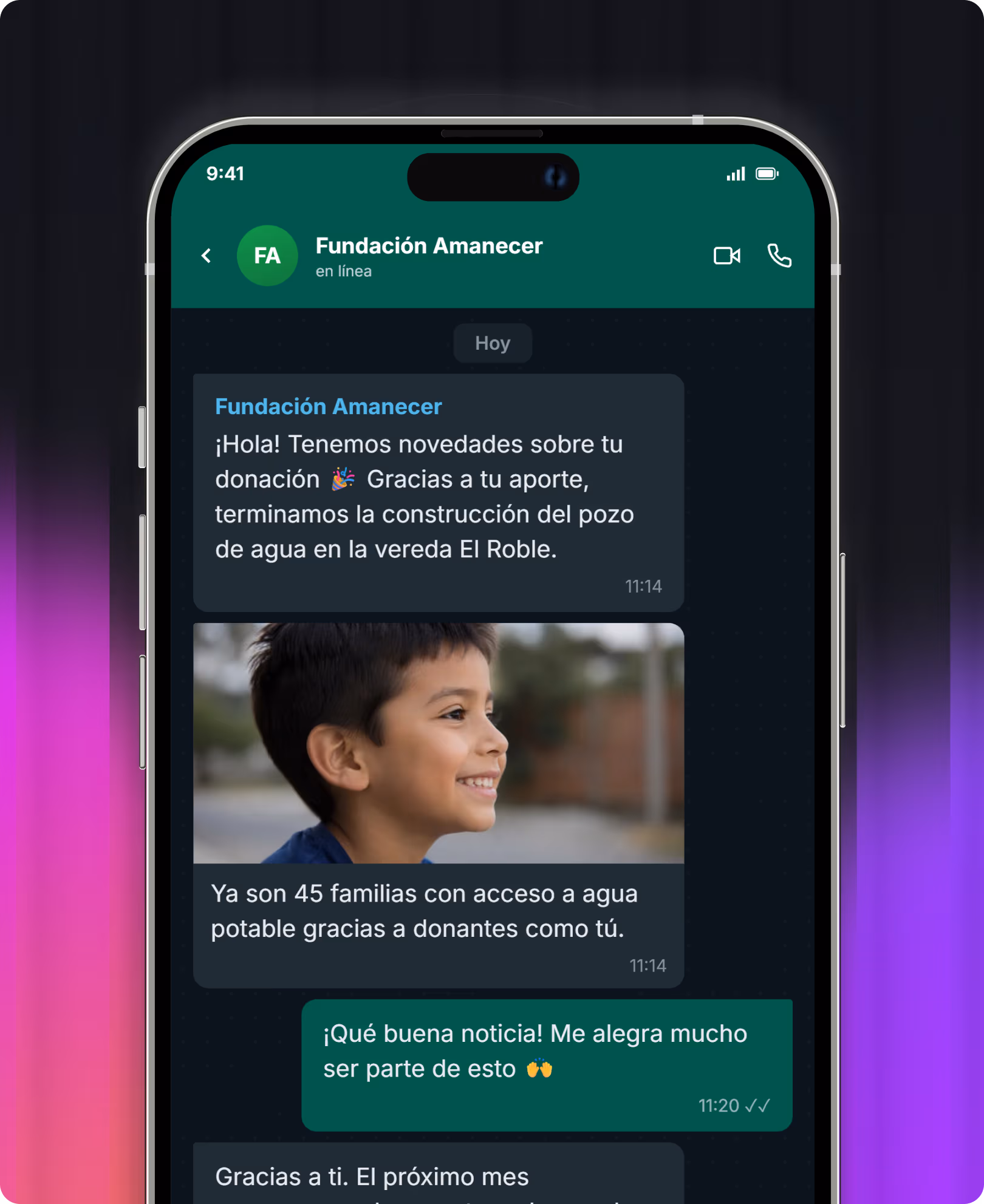 Autorespuesta de ALMA IA en WhatsApp