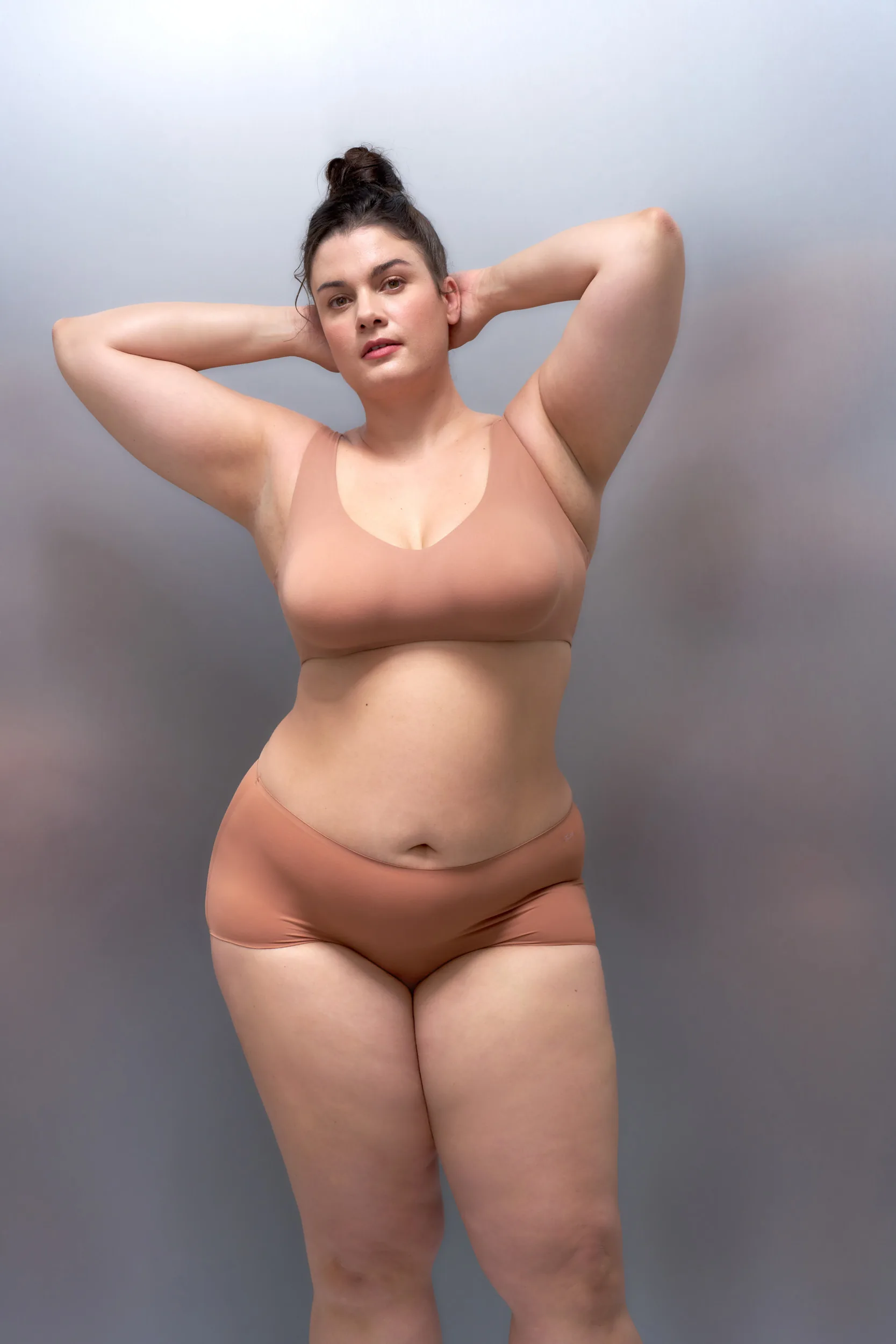 Soft Unlined Flexi Lounge Pullover & Soft Bonded Boyshorts