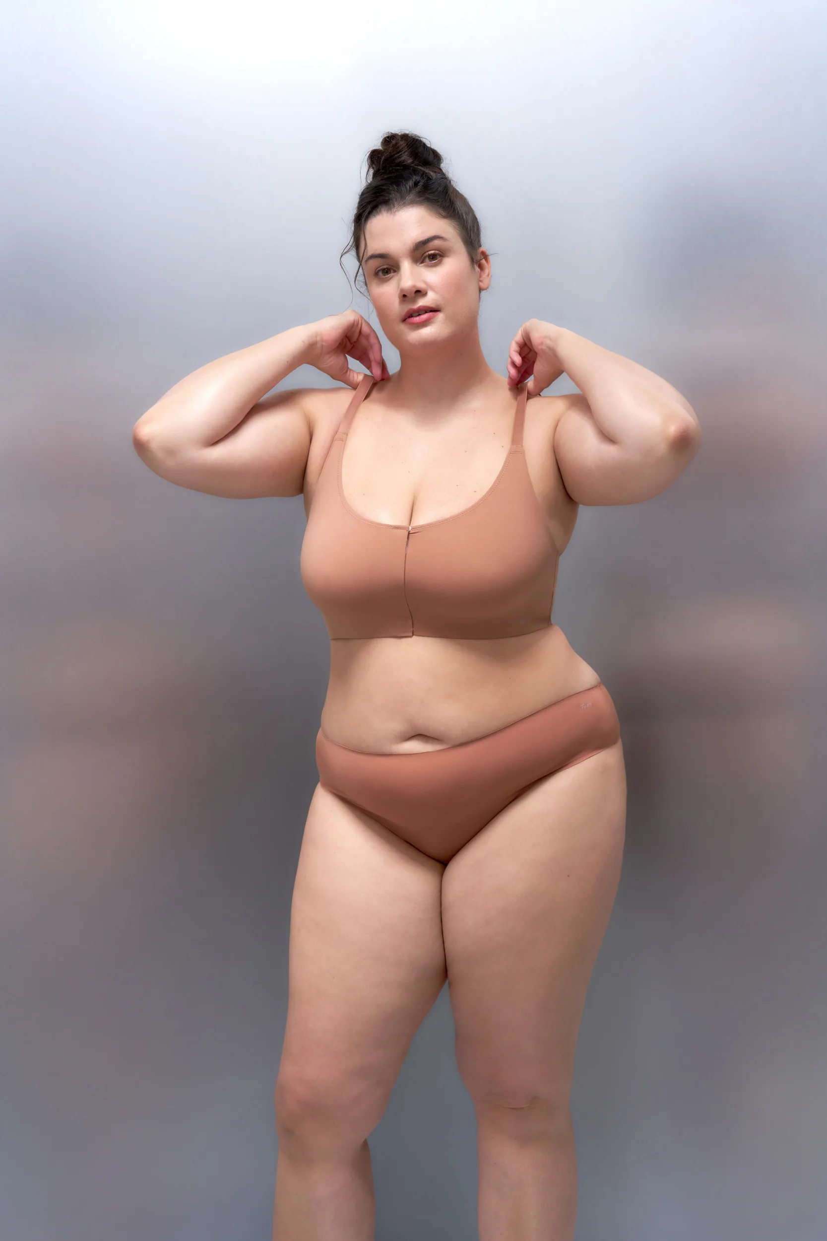 Soft Unlined Bonded Adaptive Bra & Soft Bonded Thong