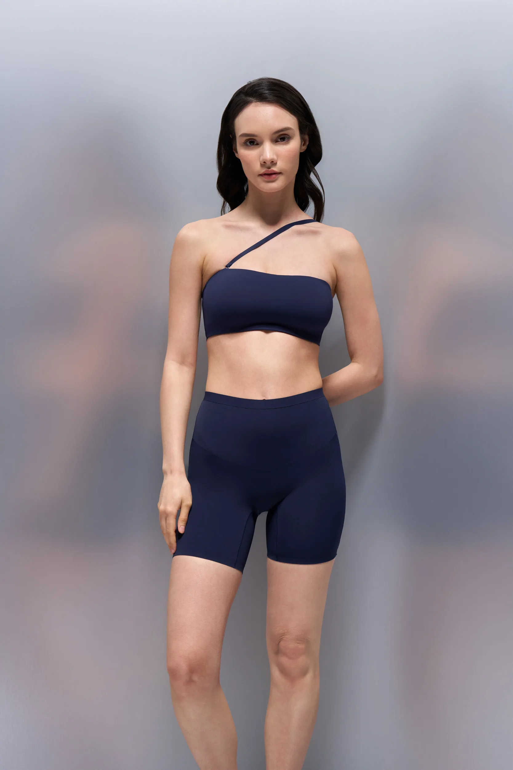Bonded Convertible Spacer Bra & Bonded Mid-waisted Shaping Shorts