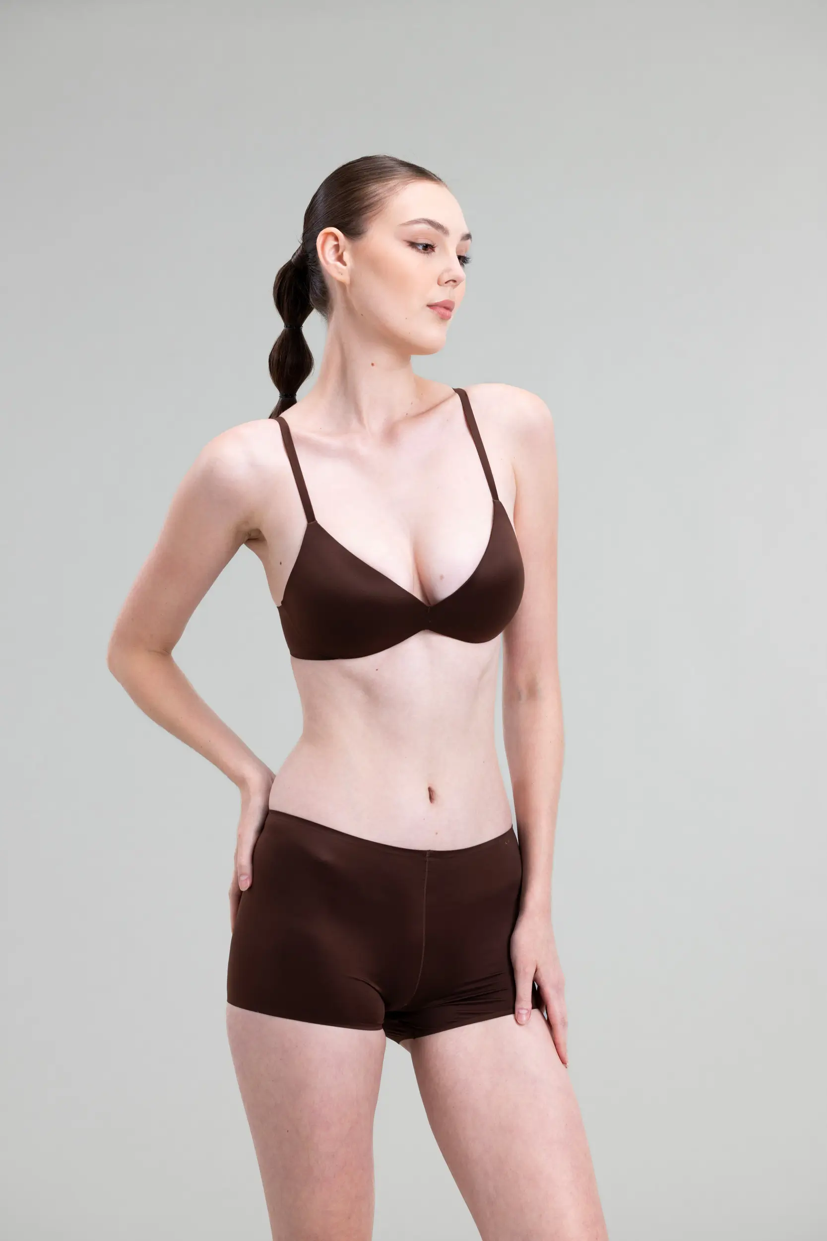 Wireless Push Up Demi & Boyshorts