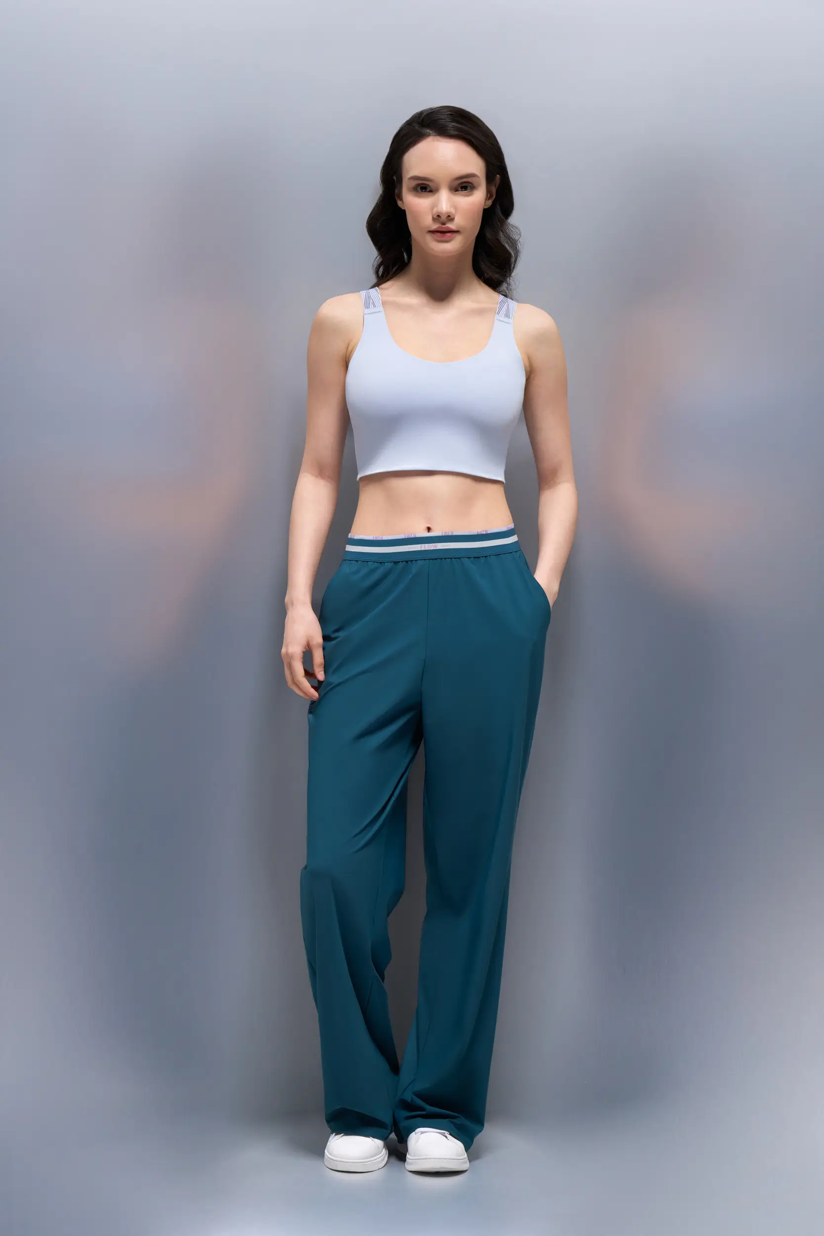 Strappy Longline Sports Bra