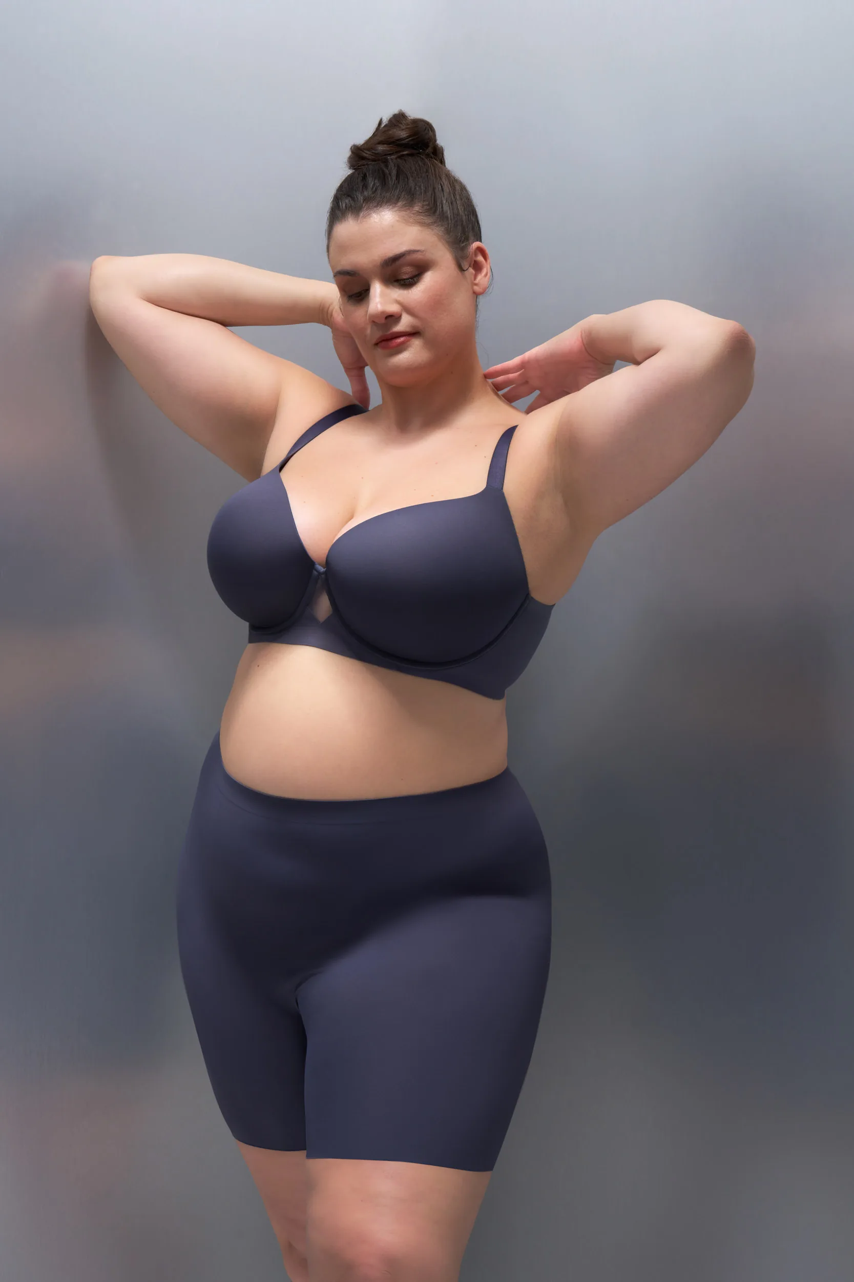 Push Up Memory Padded Flexi Wired Bra & Anti-chafing Shorts