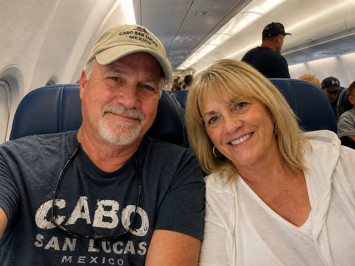 Window seat heading home