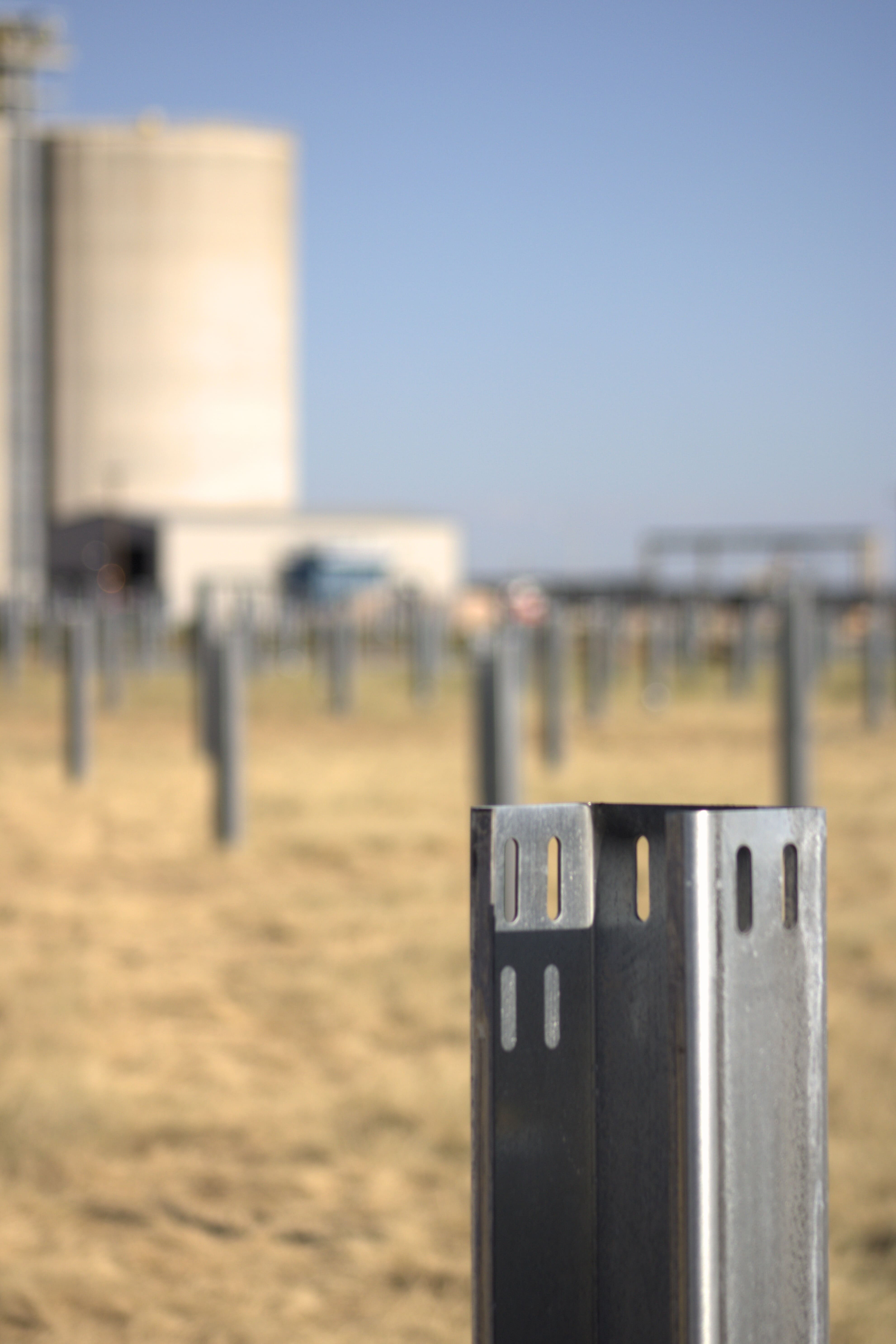 Samson and Delilah Solar project - torquing work