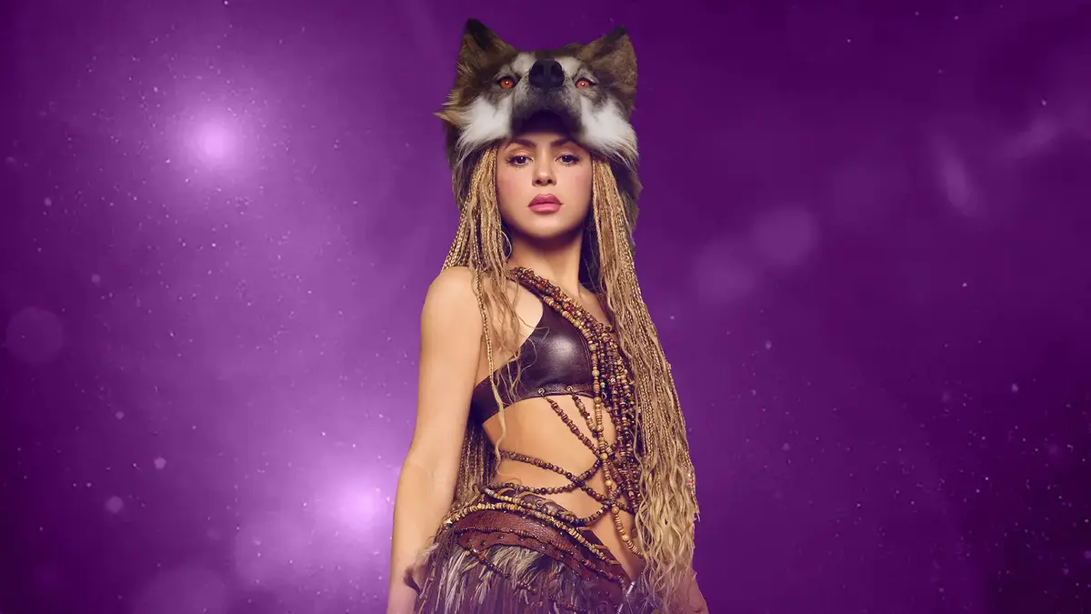 Artist Shakira on stage
