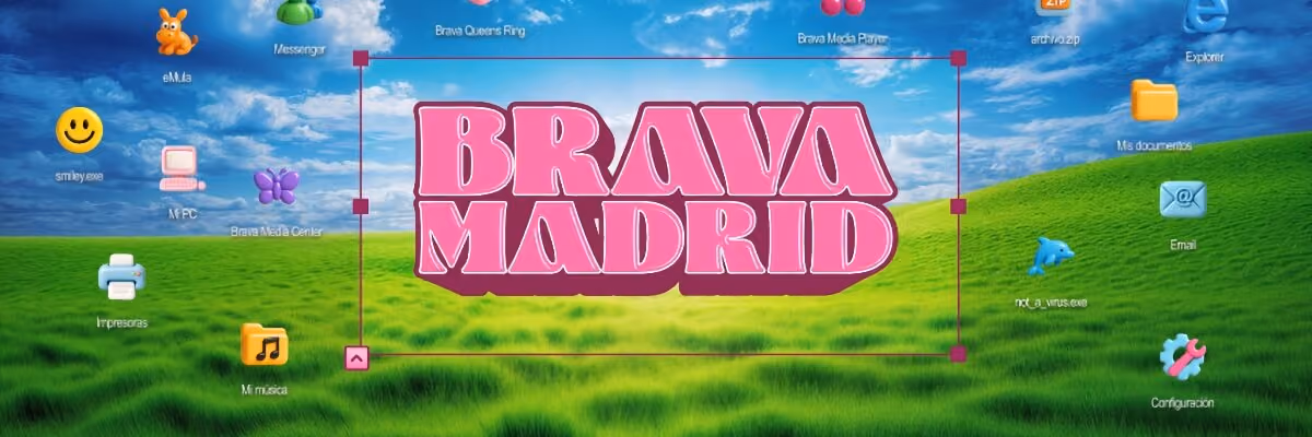 Poster de Brava Madrid festival