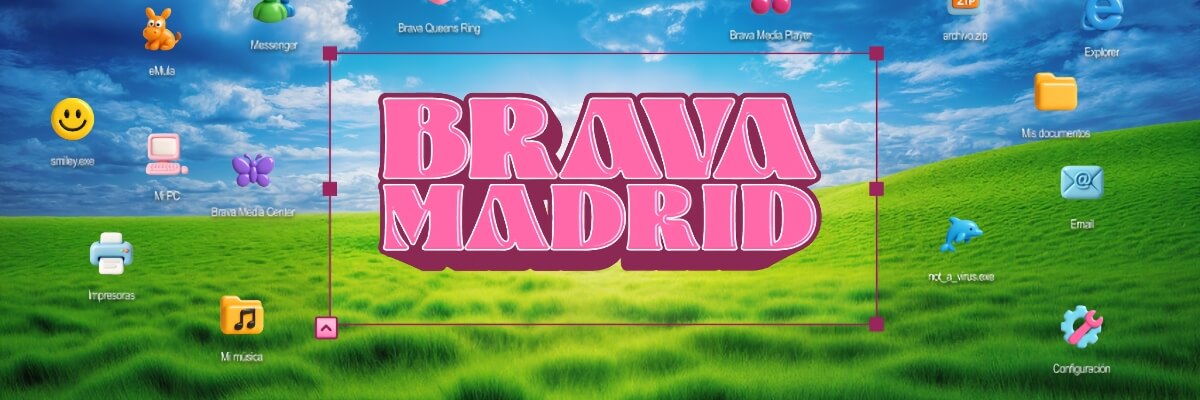 Promo banner of Brava Madrid festival