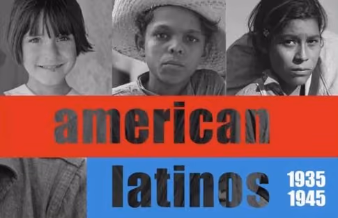 American Latinos. Poster of the exhibition at Casa de América
