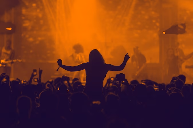 Crowd at the CaixaBank Madrid Live Experience