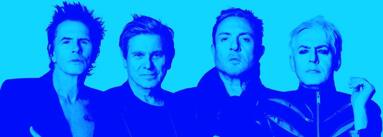 Poster of Duran Duran's concert in Madrid