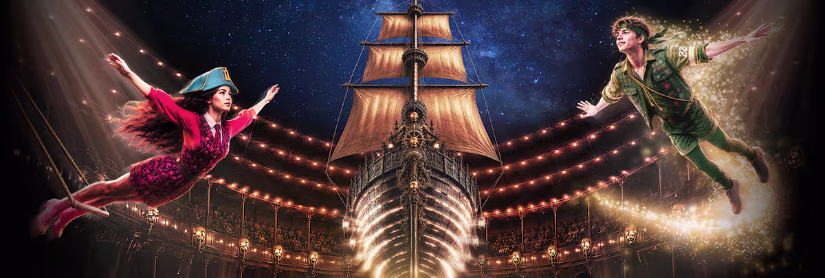 The Island of Neverland in Madrid interactive theater and show