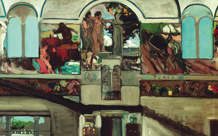 Joaquín Sorolla, sketch for the Casa Sorolla staircase decoration, 1910–1911, inventory no. 953.