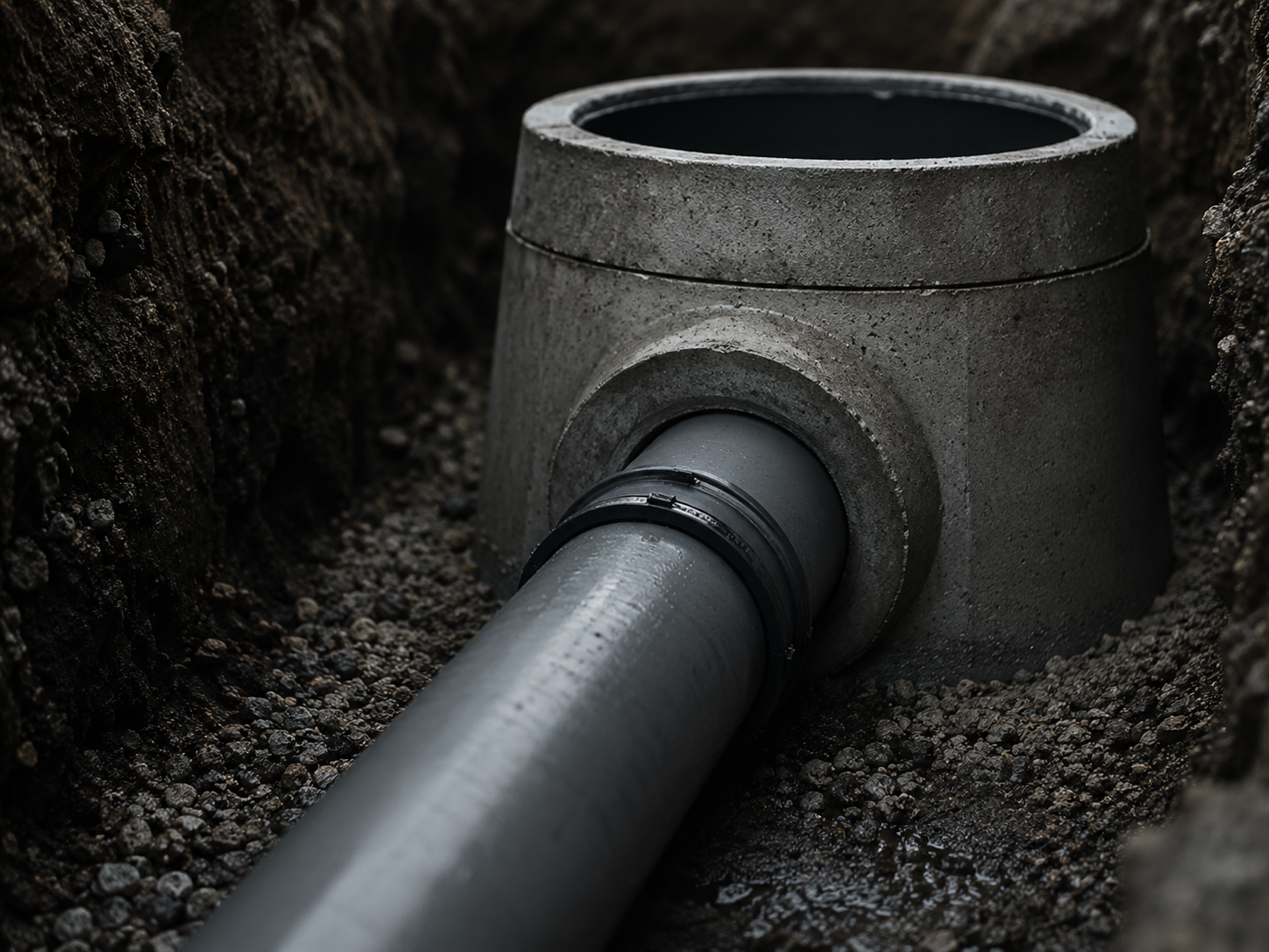 Sewer work service by MVC Excavating