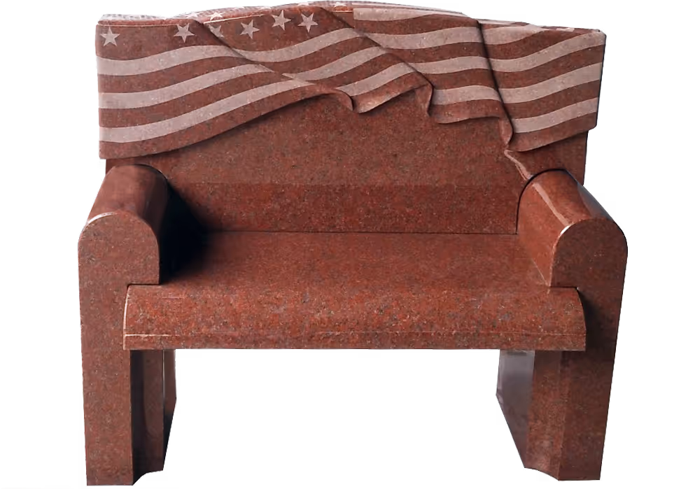 granite flag bench