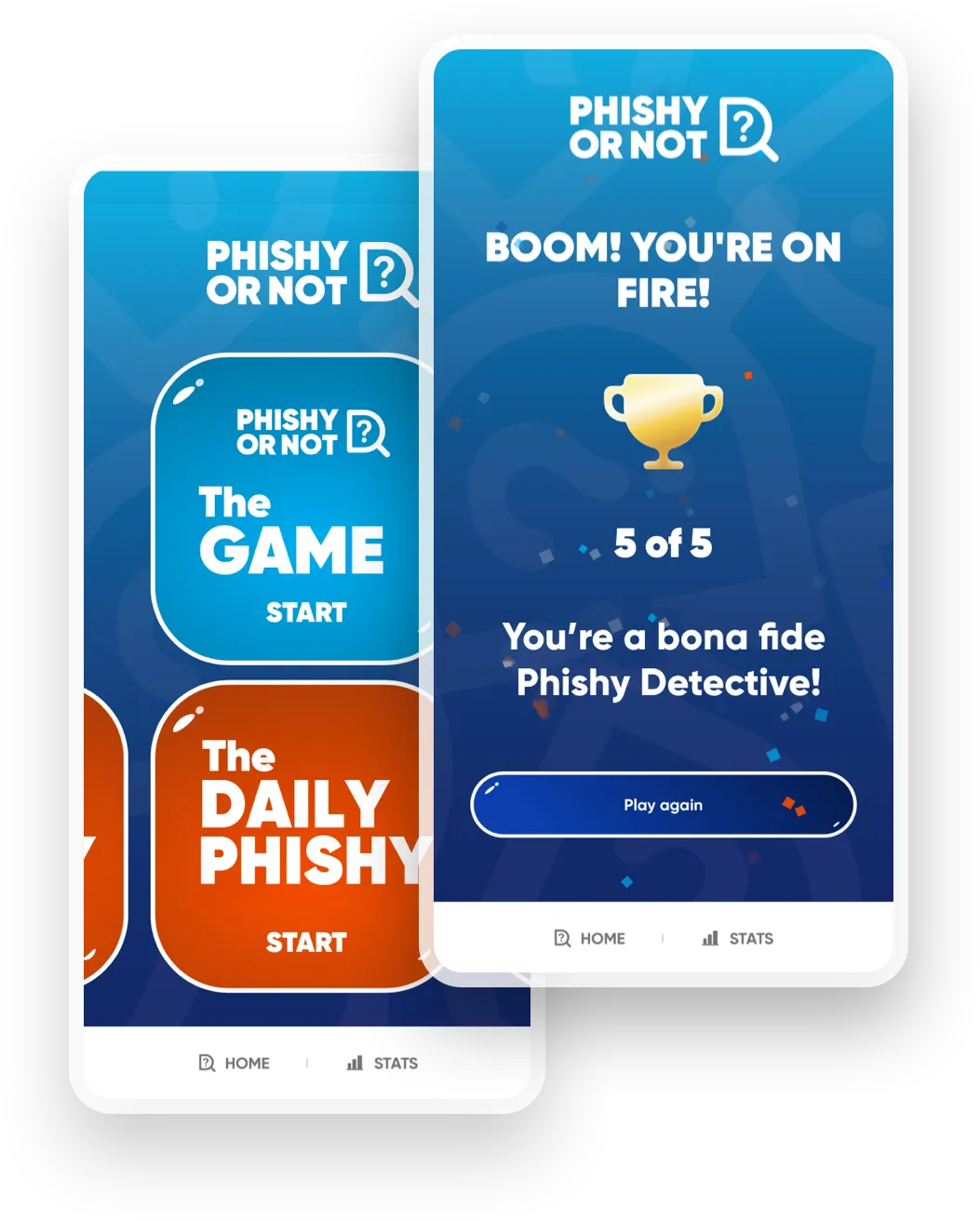 Phishyy or Not? game on iPhone