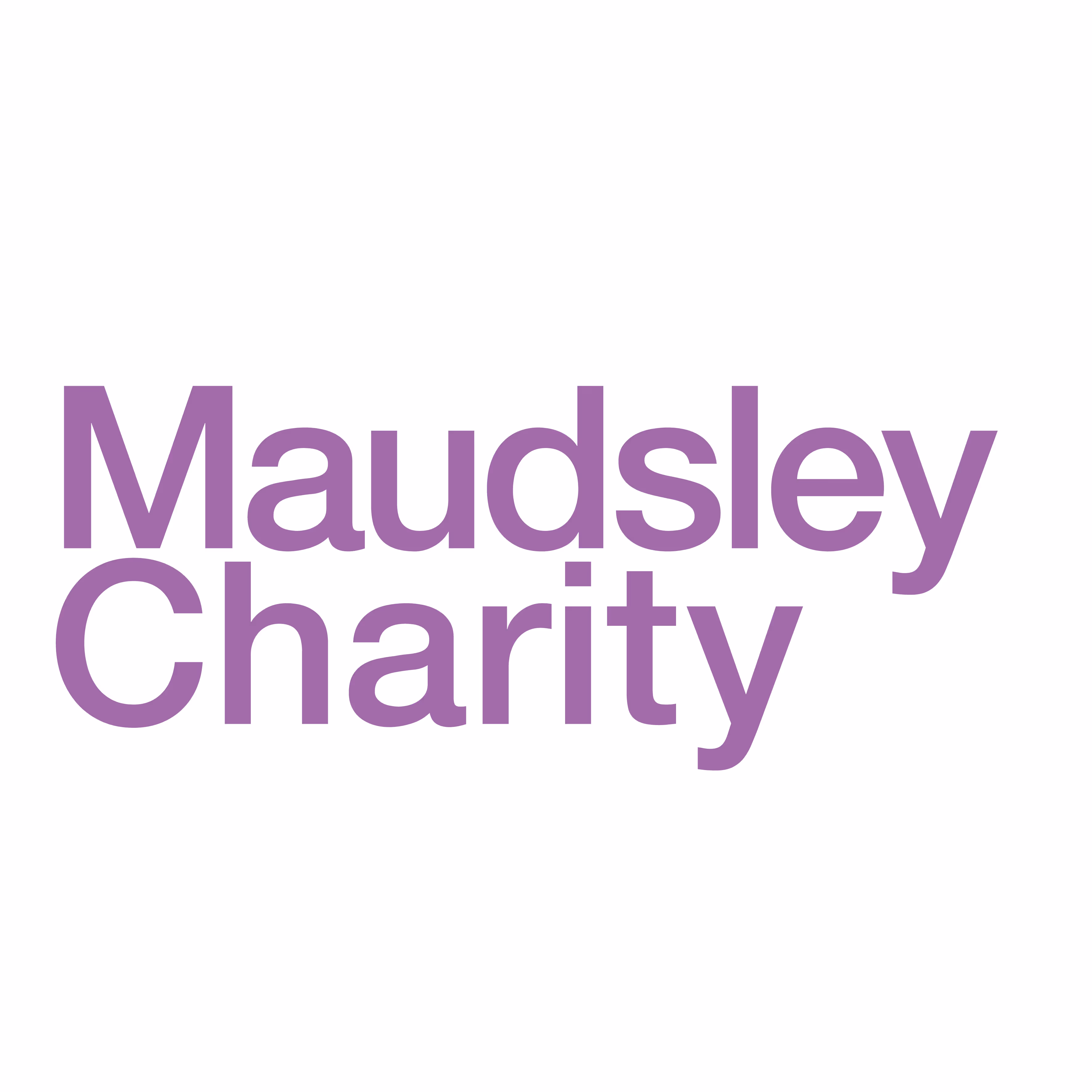 Maudsley Charity logo