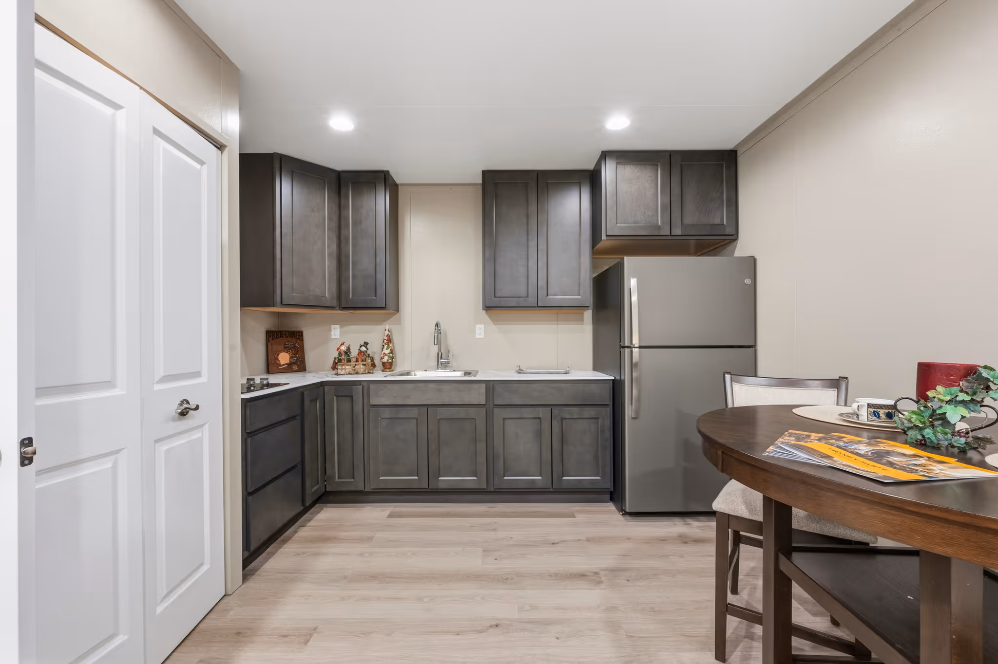 Compact kitchenette designed for independent living