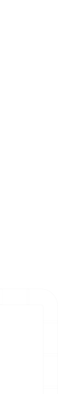 White outline of a tablet device with a rounded corner on a transparent background.