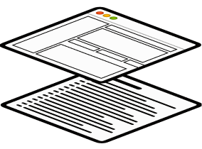 Illustration of a vertical SaaS use case for Pontil
