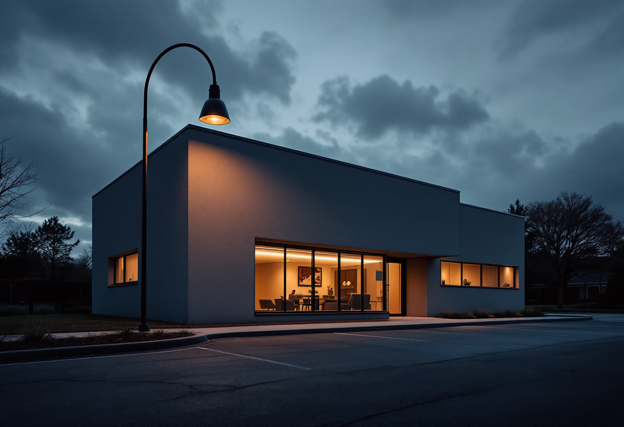 image of clinic exterior (for a veterinary clinic)