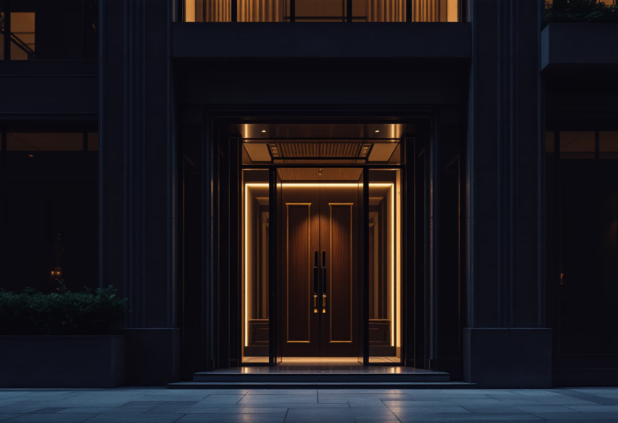 [background image] image of modern building exterior (for a property management company)