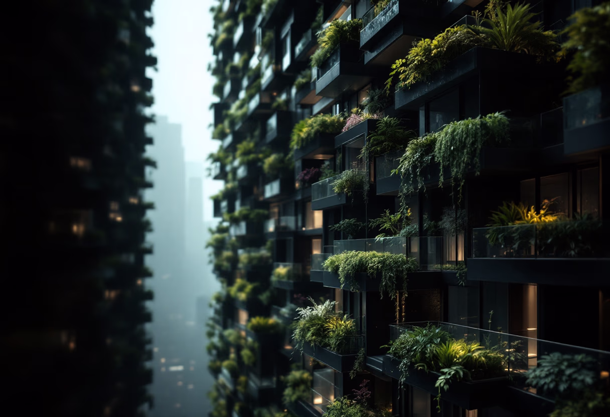 image of green building architecture