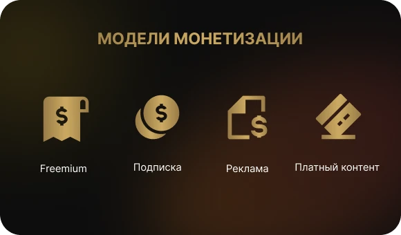 Модели монетизации