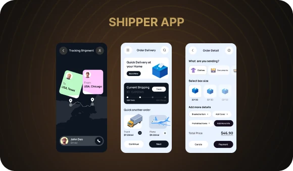 Features for Shippers