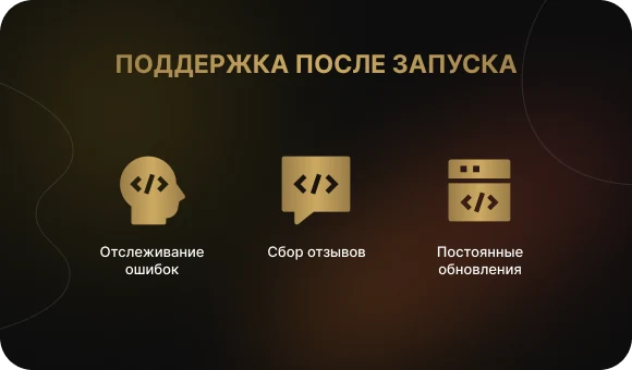 Поддержка приложения после запуска
