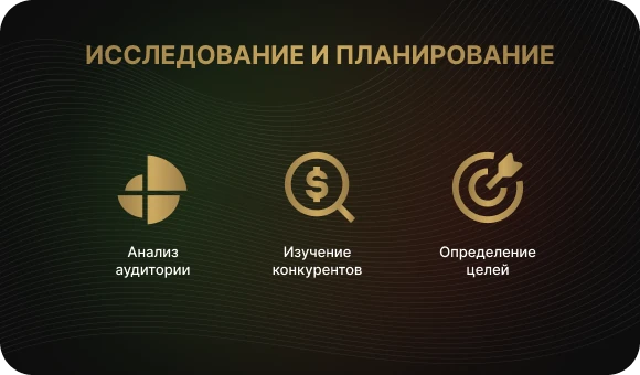 Исследование конкурентов и определение целей