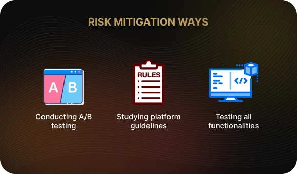 Ways to Reduce Risks During App Development