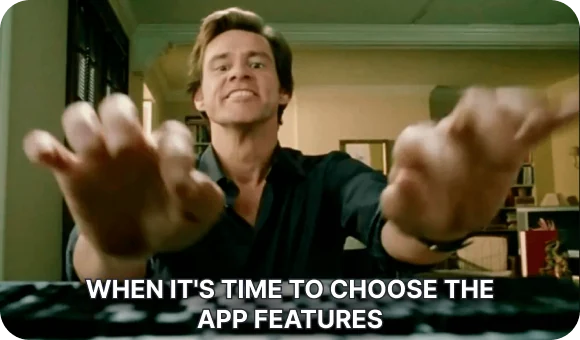 Core app functionality