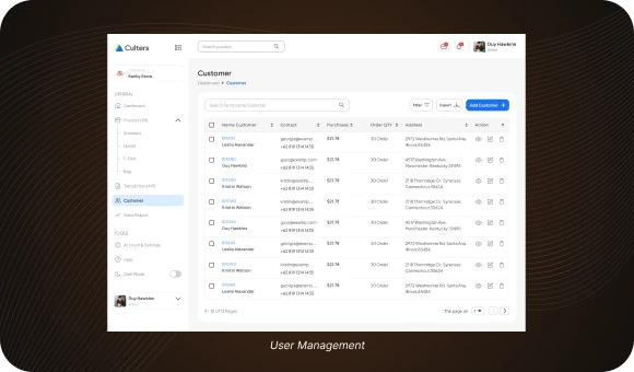 User management