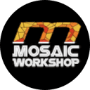 Rebecca Wilkie Mosaic Workshops logo