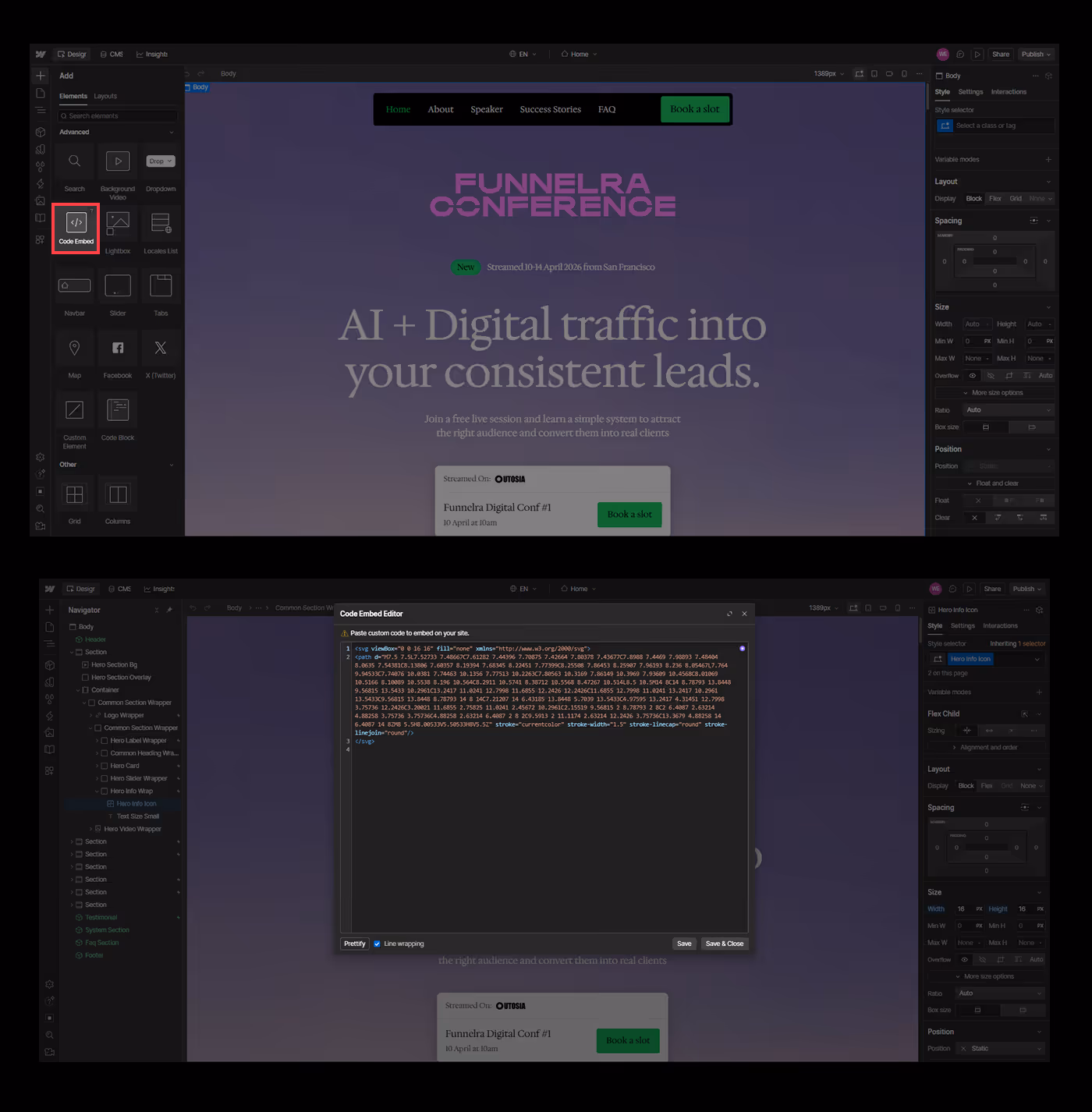 Custom SVG Code