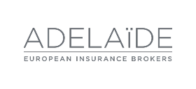 Logo of Adelaide European Insurance Brokers with stylized text on a dark background.