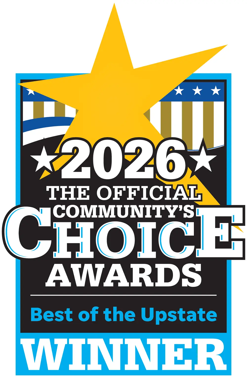 What Is the Best of the Upstate Community's Choice Award?