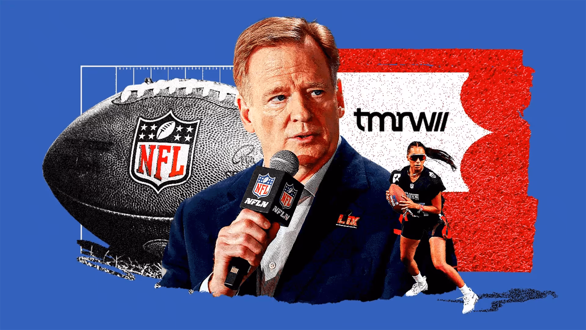 TMRW Sports flag football league