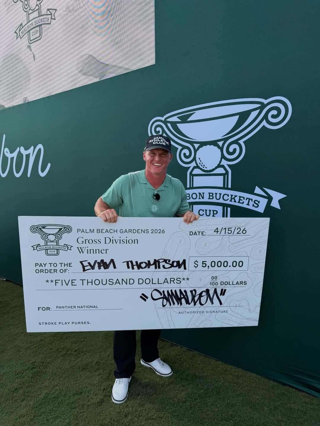 Malbon Buckets Cup thank-you event at Panther National