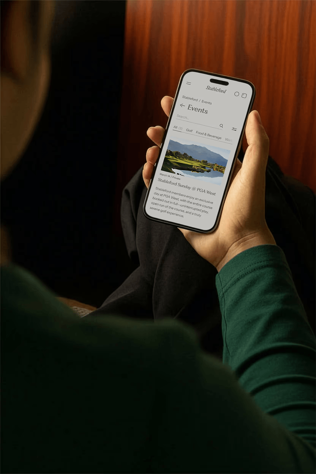 Stableford members app