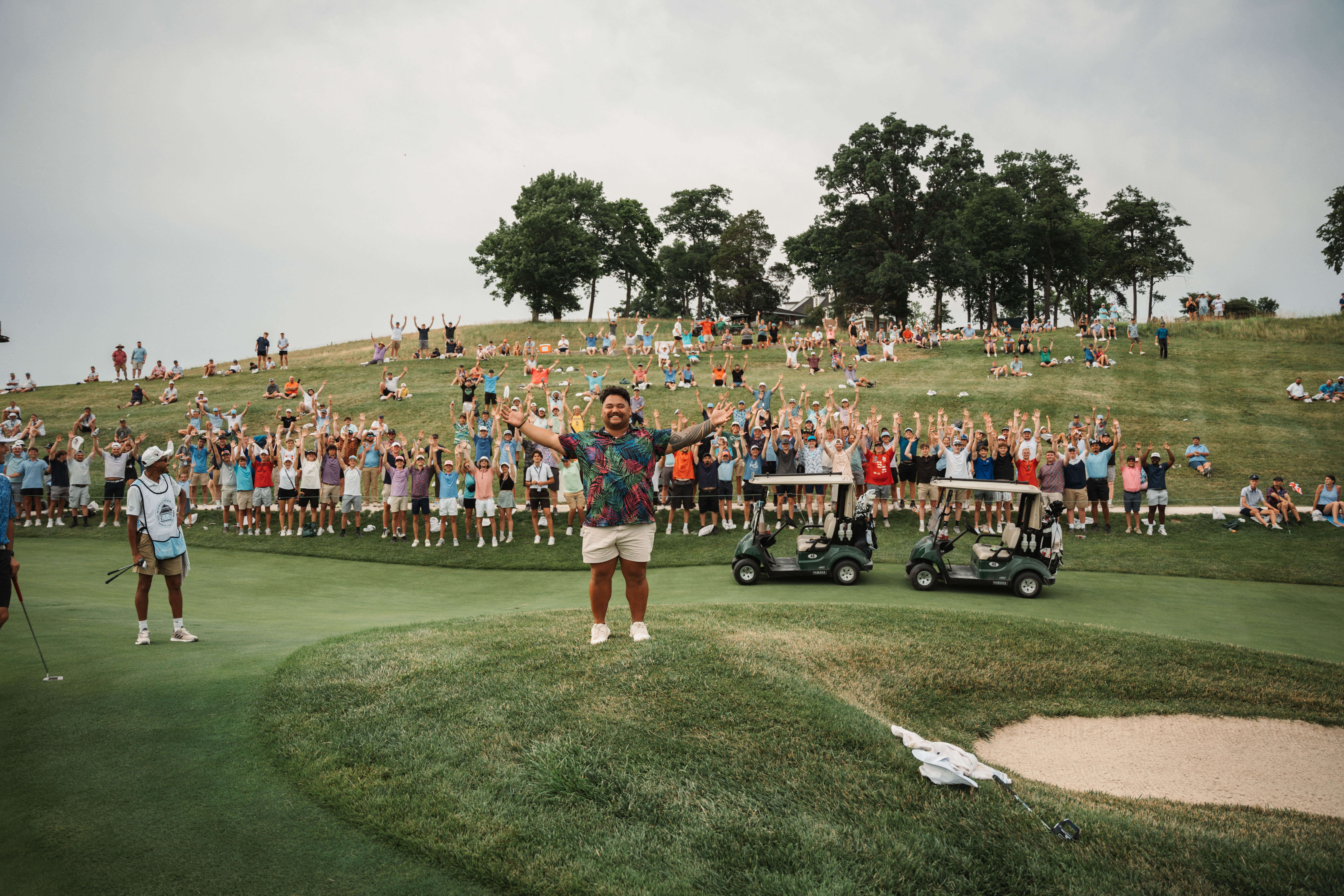 Good Good tournament day crowd