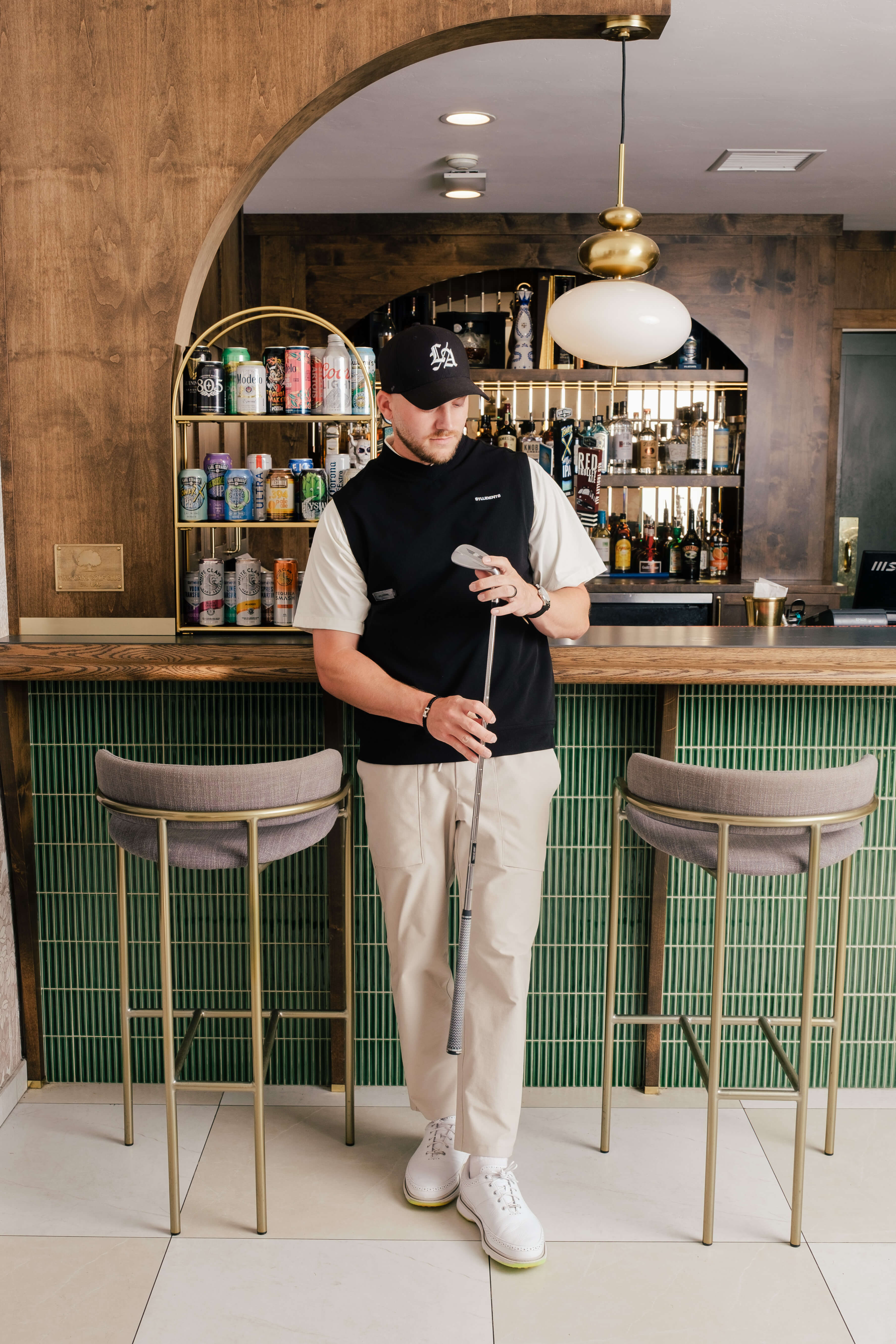 Portrait of Sean Maher, CEO and co-founder of Brekky Golf Co.