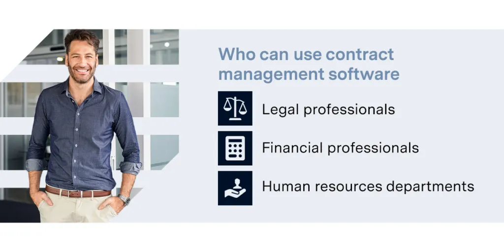 contract management software for legal, financial, and HR industries