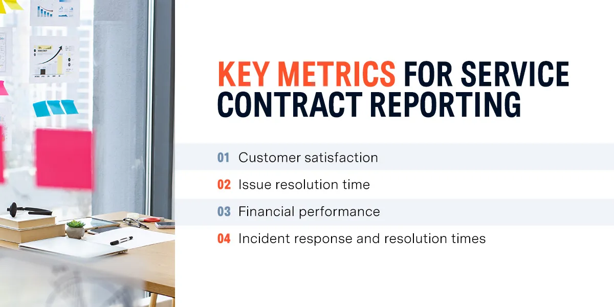 Key Metrics for service contracts
