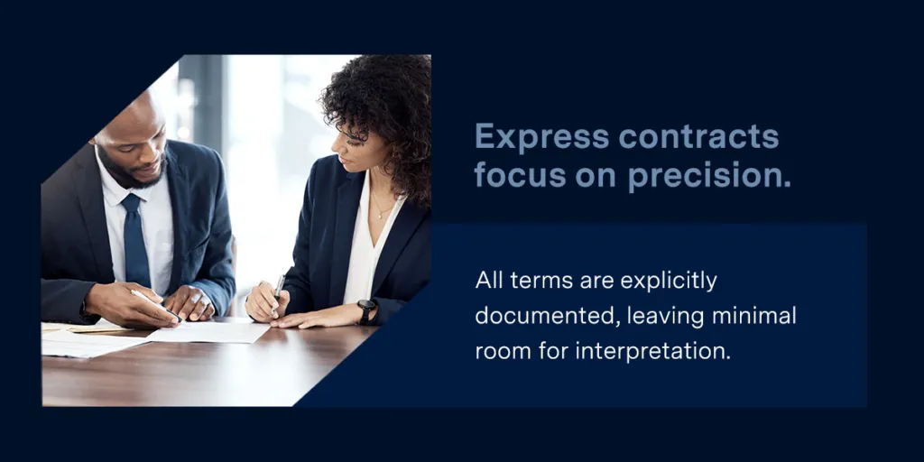 Express contracts focus on precision 