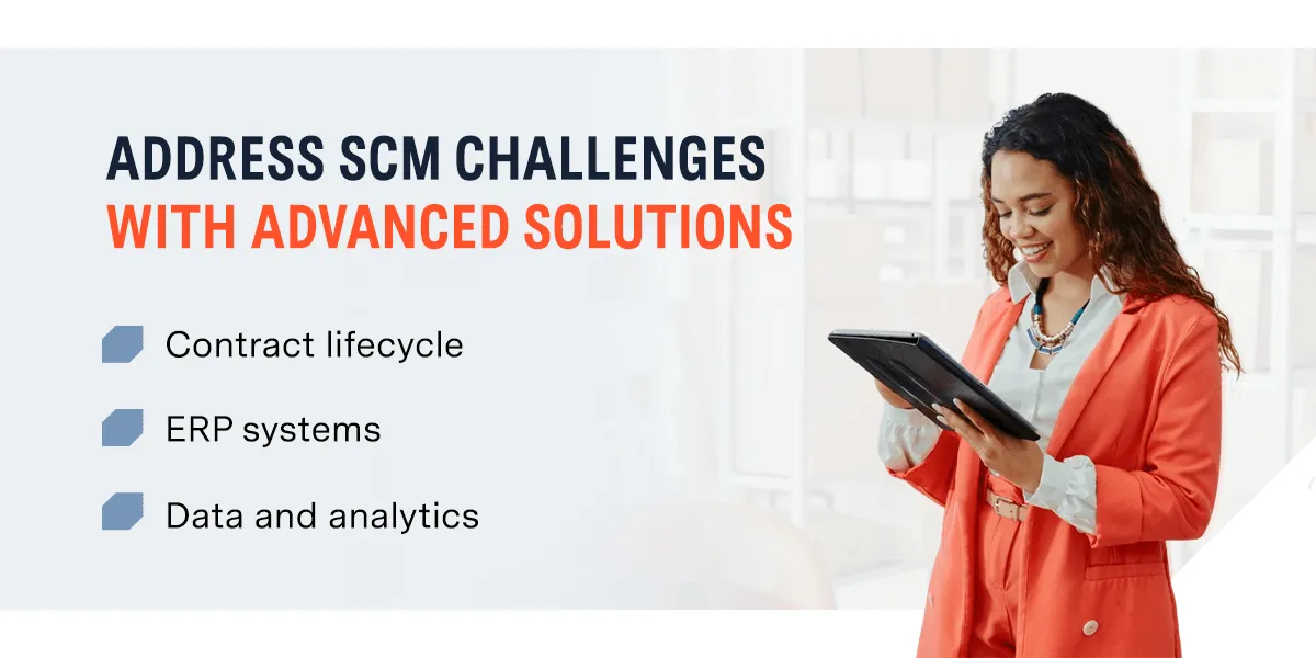 Address SCM Challenges with advanced solutions